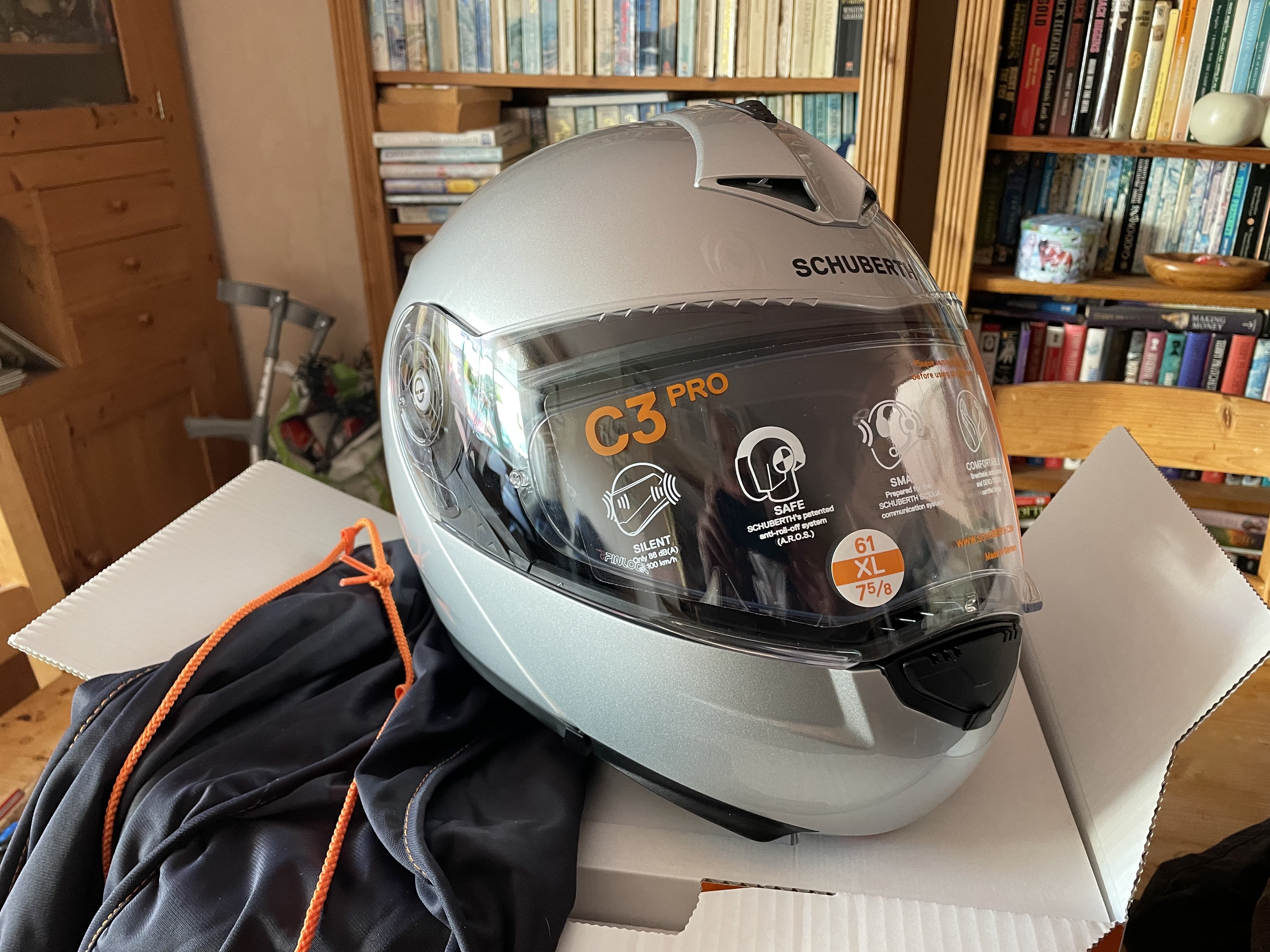 Schuberth C5 modular helmet - at Billys Crash Helmets reviews
